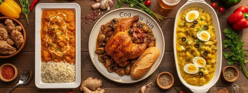 Internationale Hähnchenküche Rezepte