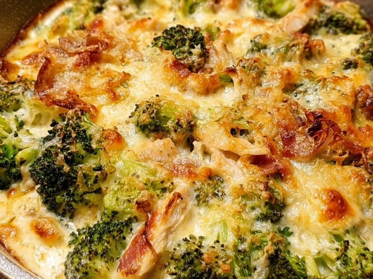 Brokkoli Auflauf mit Hähnchen: Cremig, Low-Carb & Sättigend - Bild 2