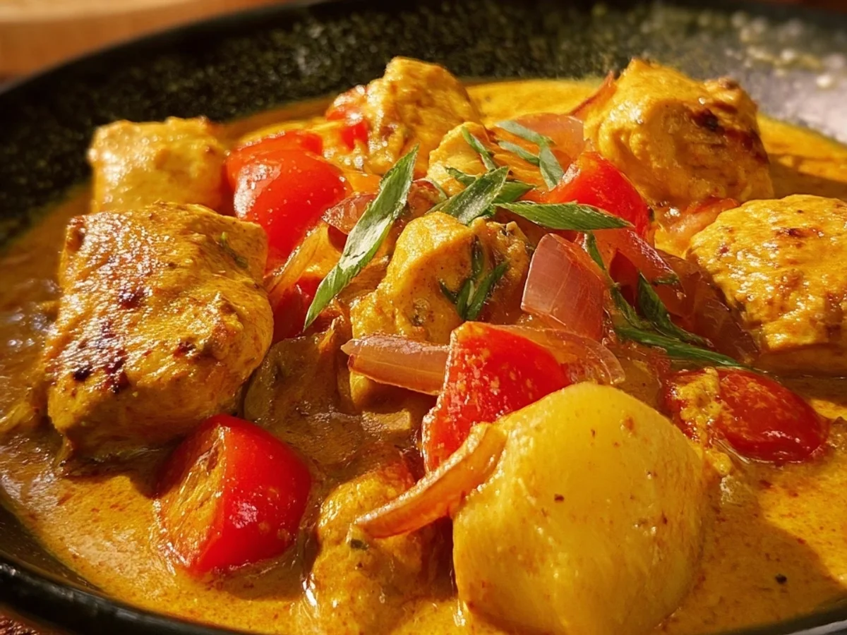 Cremige Hähnchen-Curry-Pfanne: Schnell & einfach gemacht - Bild 1