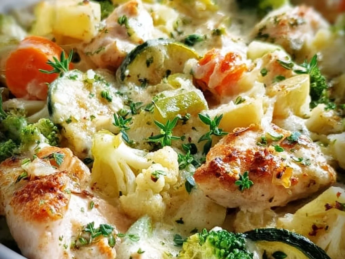 Gemüse-Auflauf Hähnchenbrust: Dein herzhafter Low-Carb - Bild 2