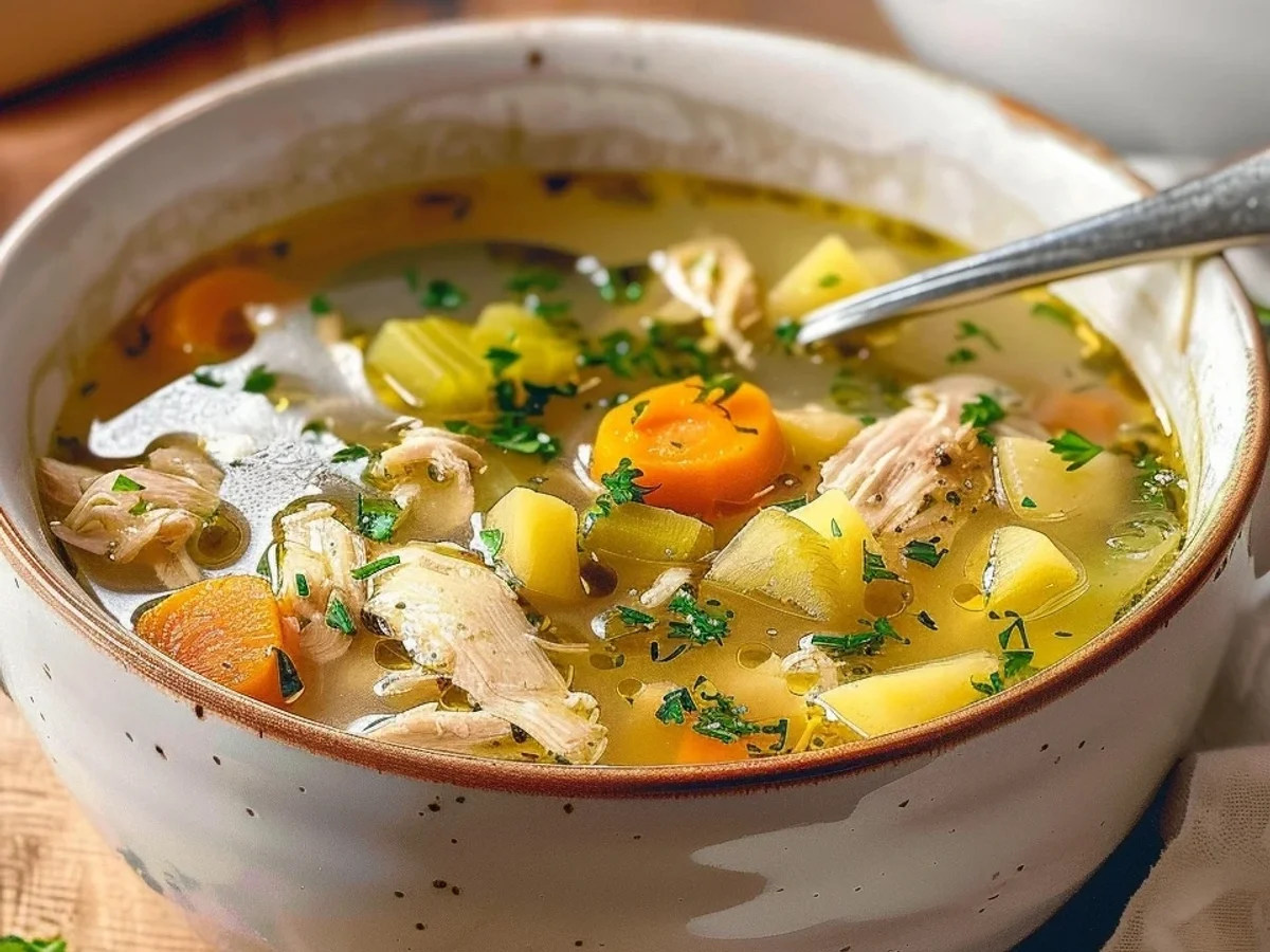 Herzhafte Hühnersuppe mit Hühnerbrust: Mein Seelenwärmer - Bild 2