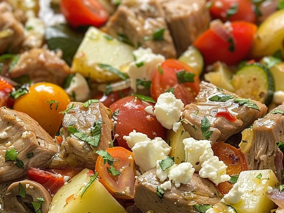 Herzhafte Hirtenpfanne Mykonos: Griechisches Soulfood - Bild 2