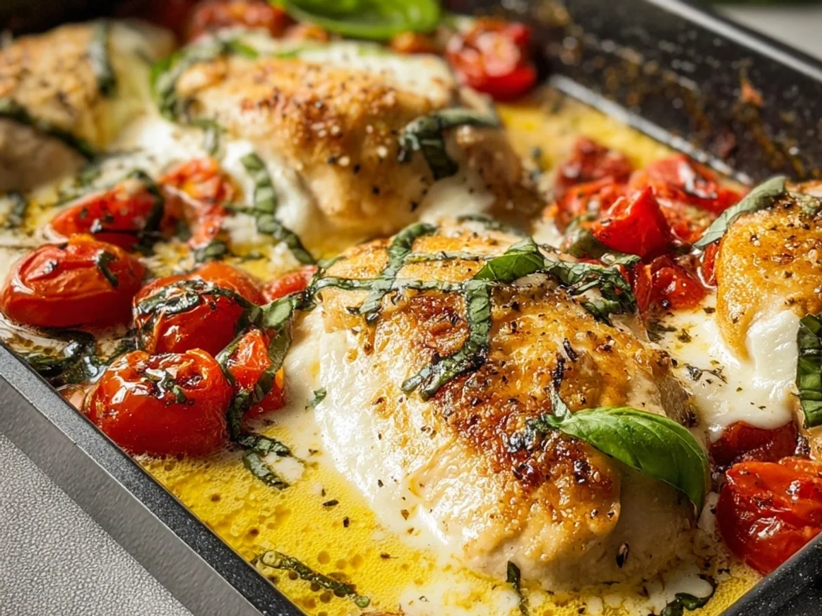 Herzhaftes Mozzarella-Hähnchen: Einfach & lecker - Bild 1