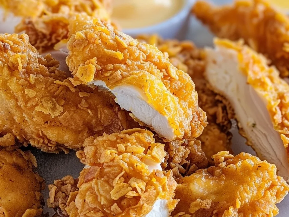 Knuspriges Hähnchen mit Cornflakes-Panade: So einfach! - Bild 1