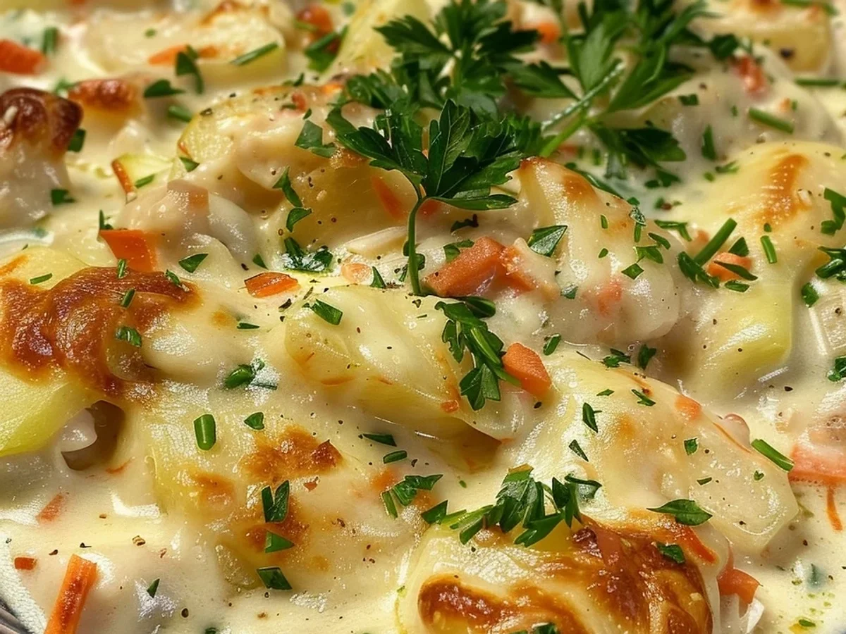 Kohlrabi-Auflauf mit Hähnchenbrust: Herzhaft & Low Carb - Bild 2