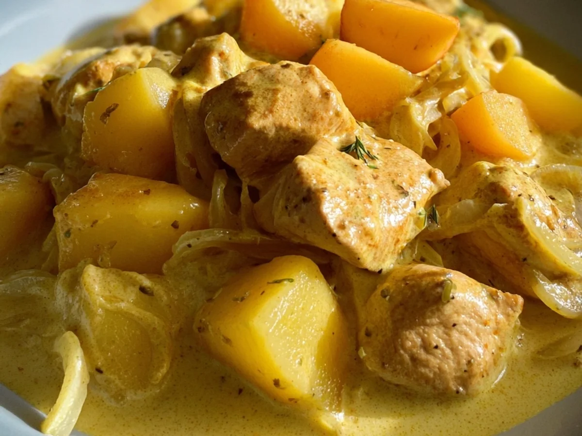 Pfirsich-Curry-Hähnchen-Auflauf: Süß-würziges Ofenglück - Bild 2