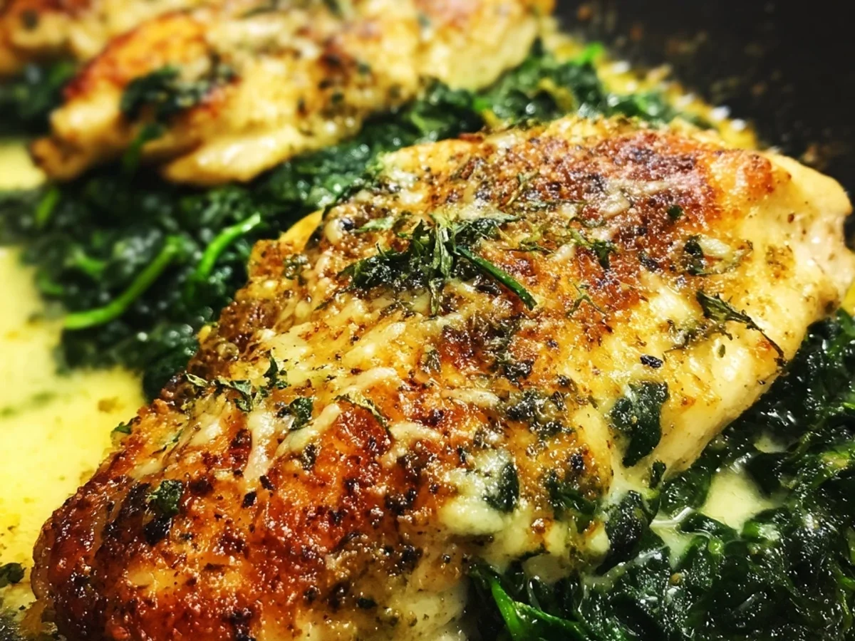 Spinat-Parmesan-Hähnchen: Schnell in 30 Minuten - Bild 1