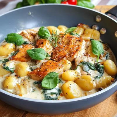 Cremige Gnocchi-Hähnchen-Pfanne: Schnell gemacht