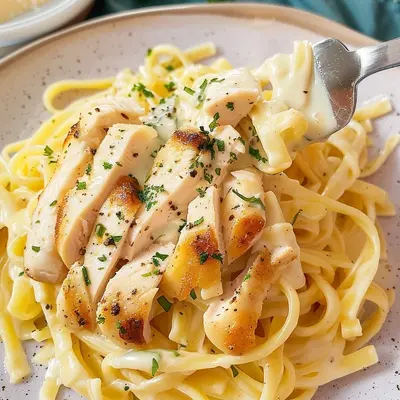 Cremige Hähnchen Alfredo Pasta: Mein schnelles Seelenfutter