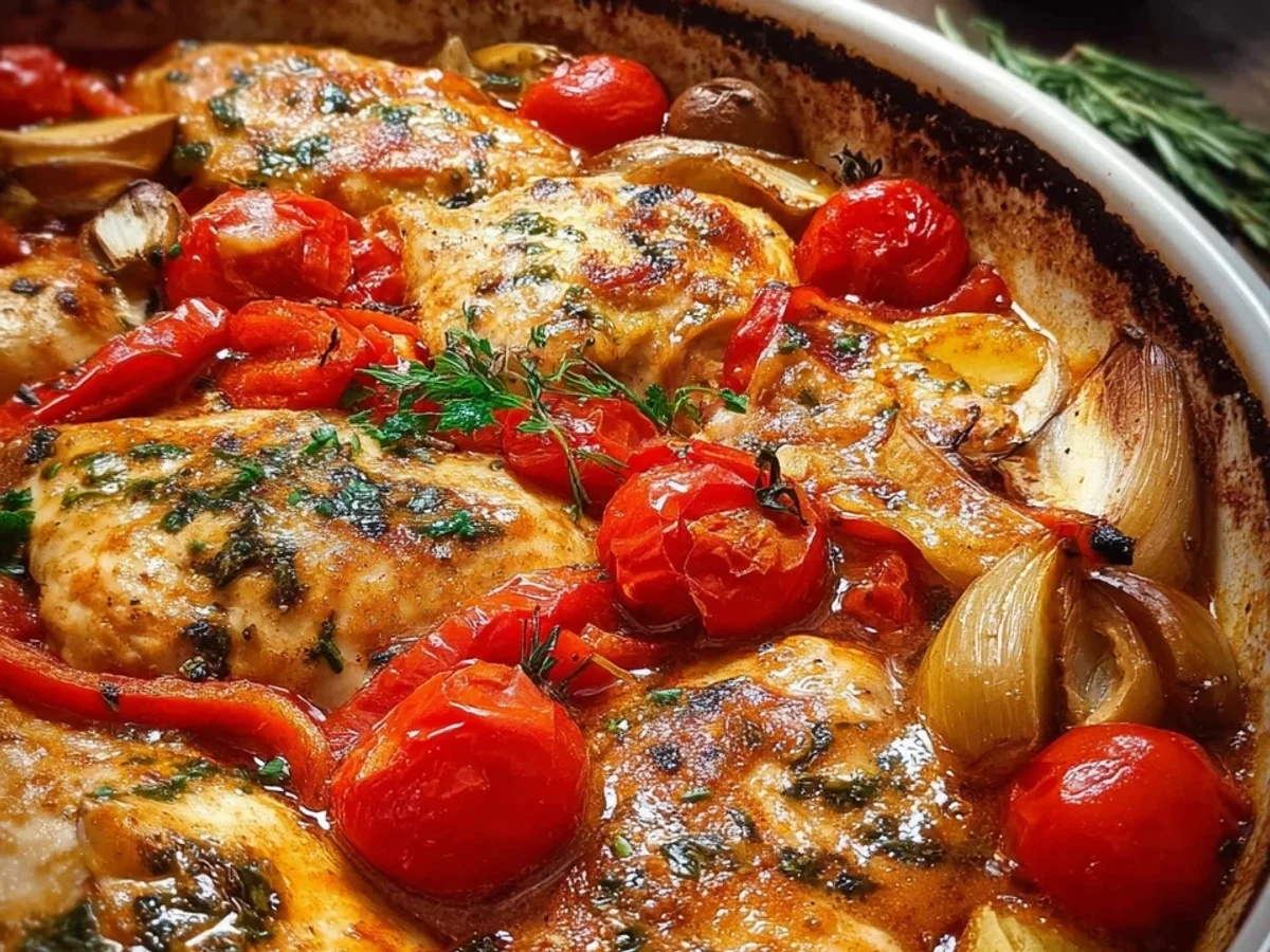 Herzhafte Hähnchenbrust im Ofen: Mein einfaches Rezept - Beitragsbild
