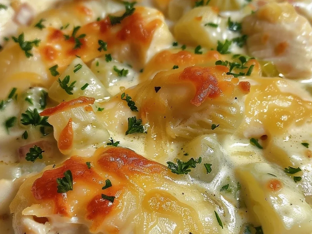 Kohlrabi-Auflauf mit Hähnchenbrust: Herzhaft & Low Carb - Beitragsbild