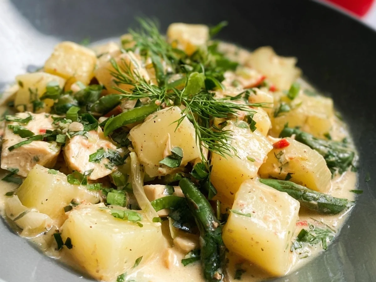 Kohlrabi-Ragout Low Carb: Sommerleicht & Schnell - Beitragsbild