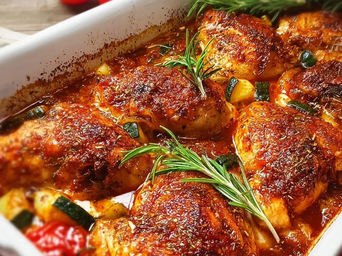 Pollo Fino aus dem Ofen: Zartes Hähnchen-Rezept - Beitragsbild