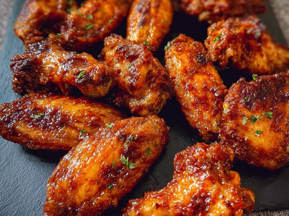 Saftige Chicken Wings Rezept: Knusprig-würzig aus dem Ofen - Beitragsbild